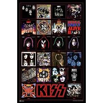 Kiss Poster Album Covers Records Vinyl Destroyer Kiss Band